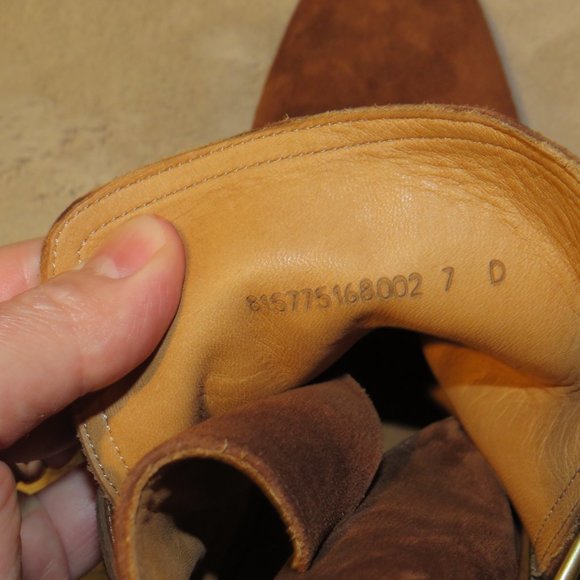 Ralph Lauren Purple Label Macon II Brown Snuff Suede Jodhpur Boot 7D NWB $1250 - Picture 11 of 14